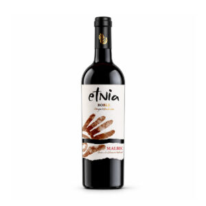 Botella de Etnia Roble Malbec